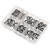 Sealey AB011DS Bonded Seal (Dowty Seal) Assortment 84pc - BSP