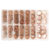 Sealey AB027CW Diesel Injector Copper Washer Assortment 250pc - Metric