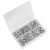 Sealey AB031FN Flange Nut Assortment 390pc M5-M12 Serrated DIN 6923 Metric