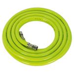 Sealey AHFC5 Air Hose High Visibility 5mtr x Ø8mm with 1/4"BSP Unions