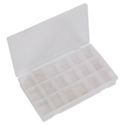 Sealey ABBOXLAR Assortment Box with 12 Removable Dividers