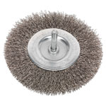 Sealey SFBS100 Flat Wire Brush Stainless Steel 100mm with 6mm Shaft