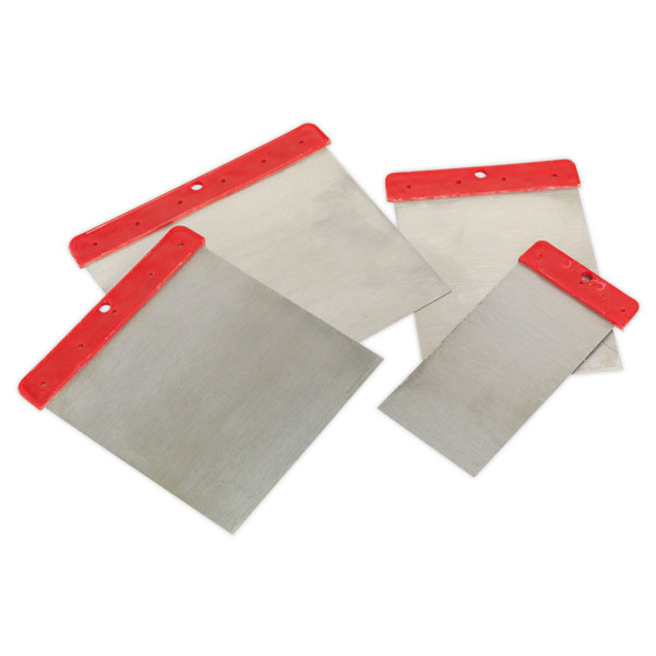 Sealey AK5229 Auto Body Filler Applicator Set 4pc Rapid Online