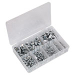Sealey AB046SN Steel Nut Assortment 255pc M4-M16 DIN 934 Metric