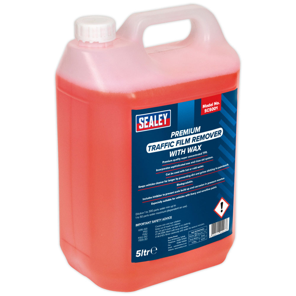 Sealey SCS001 TFR Premium Detergent with Wax Concentrated 5ltr | Rapid ...