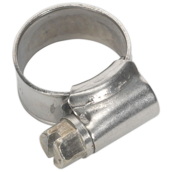 Sealey SHCSS000 Hose Clip Stainless Steel 10-16mm Pack of 10