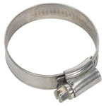 Sealey SHCSS1 Hose Clip Stainless Steel Ø32-44mm Pack of 10