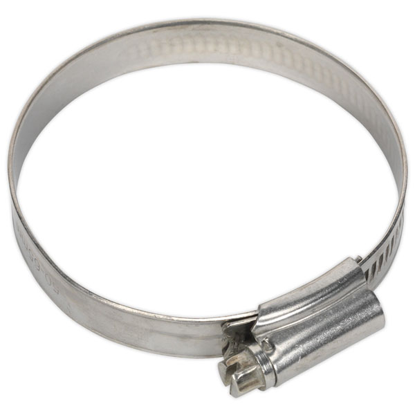 Sealey SHCSS2X Hose Clip Stainless Steel 55-64mm Pack of 10