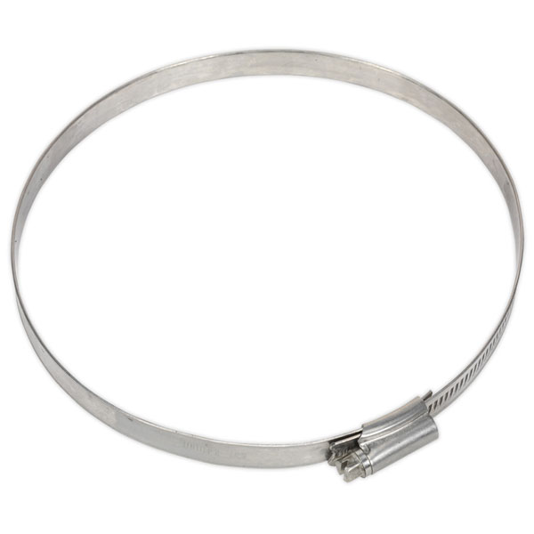 Sealey SHCSS6 Hose Clip Stainless Steel ??130-150mm Pack of 5