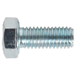 Sealey SS512 HT Setscrew M5 x 12mm 8.8 Zinc DIN 933 Pack of 50