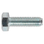 Sealey SS516 HT Setscrew M5 x 16mm 8.8 Zinc DIN 933 Pack of 50