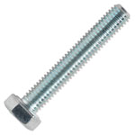 Sealey SS530 HT Setscrew M5 x 30mm 8.8 Zinc DIN 933 Pack of 50