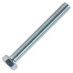 Sealey SS540 HT Setscrew M5 x 40mm 8.8 Zinc DIN 933 Pack of 50