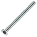 Sealey SS550 HT Setscrew M5 x 50mm 8.8 Zinc DIN 933 Pack of 50