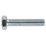 Sealey SS630 HT Setscrew M6 x 30mm 8.8 Zinc DIN 933 Pack of 50