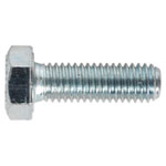 Sealey SS825 HT Setscrew M8 x 25mm 8.8 Zinc DIN 933 Pack of 50