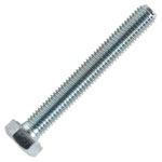 Sealey SS860 HT Setscrew M8 x 60mm 8.8 Zinc DIN 933 Pack of 50