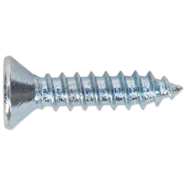 Sealey ST3516 Self Tapping Screw 3.5 x 16mm Countersunk Pozi DIN 7...