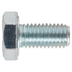 Sealey SS1020 HT Setscrew M10 x 20mm 8.8 Zinc DIN 933 Pack of 25