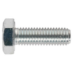 Sealey SS1030 HT Setscrew M10 x 30mm 8.8 Zinc DIN 933 Pack of 25