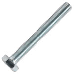 Sealey SS1080 HT Setscrew M10 x 80mm 8.8 Zinc DIN 933 Pack of 25