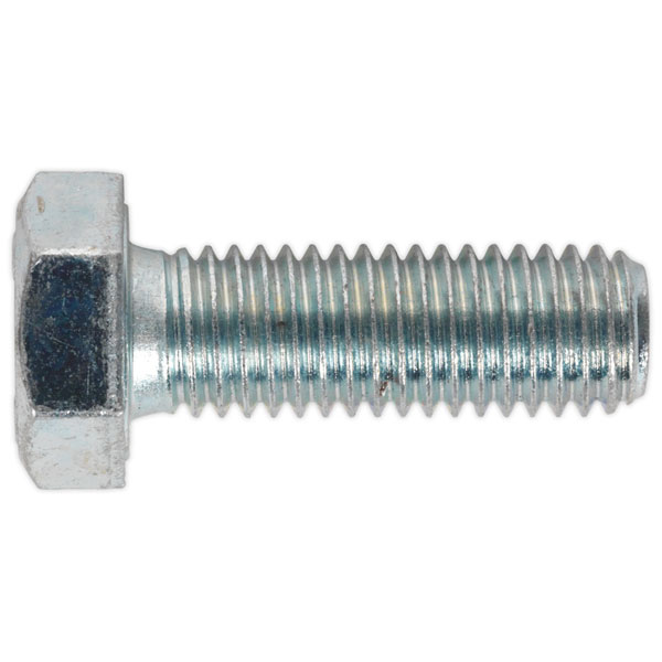 Sealey HT Set Screw M12 X 35MM 8.8 Zinc DIN 933 Pack of 25