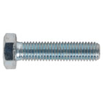 Sealey SS1250 HT Setscrew M12 x 50mm 8.8 Zinc DIN 933 Pack of 25