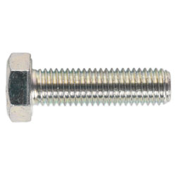 Sealey SS1450 HT Setscrew M14 x 50mm 8.8 Zinc DIN 933 Pack of 10