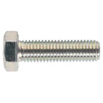 Sealey SS1450 HT Setscrew M14 x 50mm 8.8 Zinc DIN 933 Pack of 10