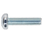 Sealey MSP625 Machine Screw M6 x 25mm Pan Head Pozi Zinc DIN 7985z Pack of 50