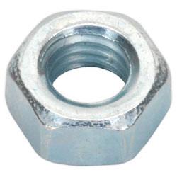 Sealey SN5 Steel Nut M5 Zinc DIN 934 Pack of 100