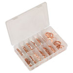 Sealey AB020CW Copper Sealing Washer Assortment 250pc - Metric