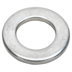 Sealey FWA1630 Flat Washer M16 x 30mm Form A Zinc DIN 125 Pack of 50