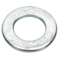 Sealey FWA2037 Flat Washer M20 x 37mm Form A Zinc DIN 125 Pack of 50