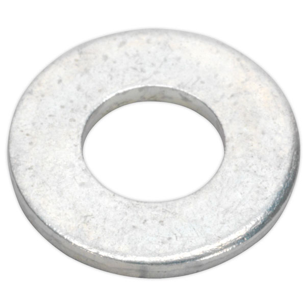 Sealey FWI100 Flat Washer 5/16" x 5/8" Table 3 Imperial Zinc BS 3410 Pack of 100