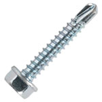 Sealey SDHX4225 Self Drilling Screw 4.2 x 25mm Hex Head Zinc DIN 7504K Pack 100