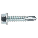 Sealey SDHX5525 Self Drilling Screw 5.5 x 25mm Hex Head Zinc DIN 7504K Pack 100