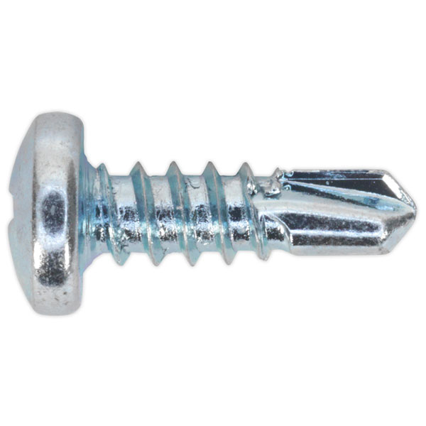 Sealey SDPH4213 Self Drilling Screw 4.2 x 13mm Pan Head Phillips Z...