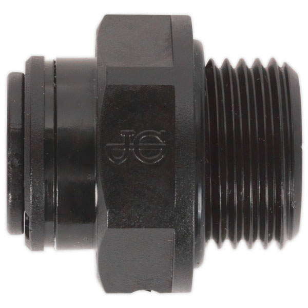 Sealey JGC838 Straight Adaptor 8mm x 3/8"BSP Pack of 5