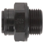 Sealey JGC838 Straight Adaptor 8mm x 3/8"BSP Pack of 5