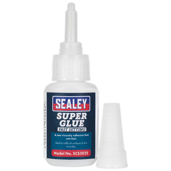 Sealey SCS302S Super Glue Fast Setting 20g