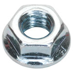 Sealey FN8 Flange Nut Serrated M8 Zinc DIN 6923 Pack of 100