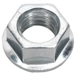 Sealey FN10 Flange Nut Serrated M10 Zinc DIN 6923 Pack of 100