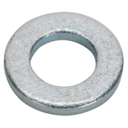 Sealey FWC512 Flat Washer M5 x 12.5mm Form C BS 4320 Pack of 100