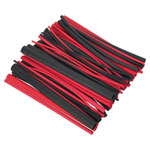 Sealey HSTAL72BR Heat Shrink Tubing 72pc Black & Red Adhesive Lined 200mm
