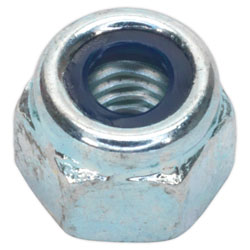 Sealey NLN5 Nylon Lock Nut M5 Zinc DIN 982 Pack of 100