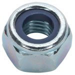 Sealey NLN10 Nylon Lock Nut M10 Zinc DIN 982 Pack of 100