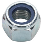 Sealey NLN16 Nylon Lock Nut M16 Zinc DIN 982 Pack of 25