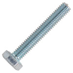 Sealey SS425 HT Setscrew M4 x 25mm 8.8 Zinc DIN 933 Pack of 50