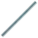 Sealey STUD6 Studding M6 x 1mtr Zinc DIN 975 Pack of 5